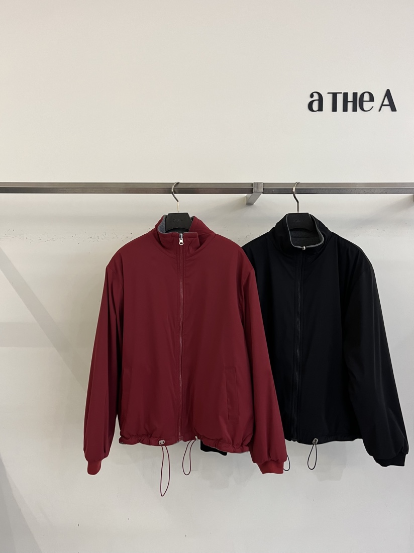 ATHEA東大門實拍女裝新品時尚人氣推薦休閑熱賣夾克兩面可穿ATHEA夾克
