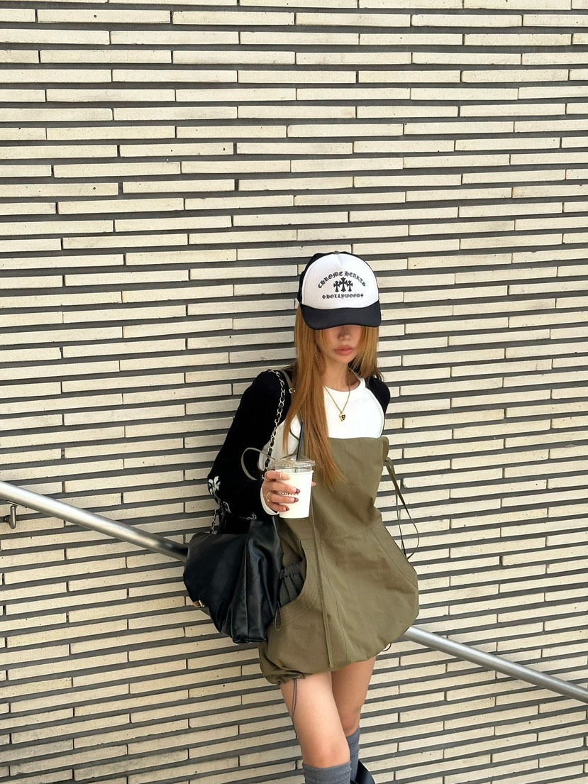 ZEROZERO韓國代購女裝新款休閑人氣熱賣推薦連衣裙吊帶裙ZEROZERO連衣裙