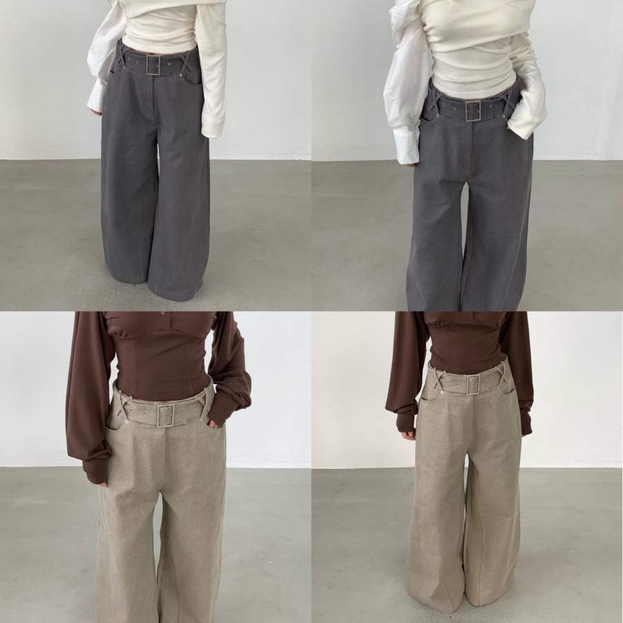 2TWO MOON東大門代購女士新品真品熱賣推薦休閑休閑褲系帶2TWO MOON休閑褲