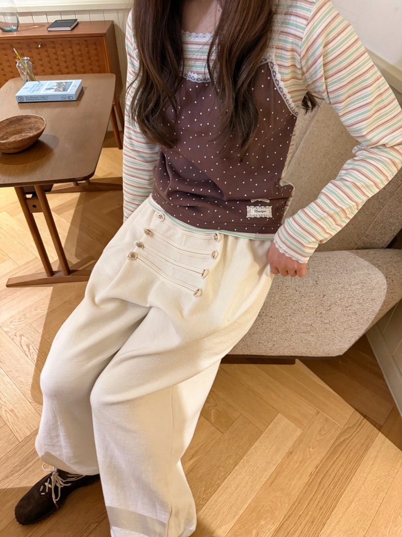BOUTIQUE-L東大門代購女士新品人氣時尚推薦長袖T恤多層BOUTIQUE-L長袖T恤