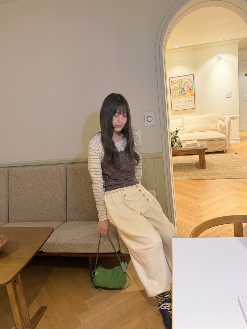 BOUTIQUE-L東大門代購女士新品人氣時尚推薦長袖T恤多層BOUTIQUE-L長袖T恤