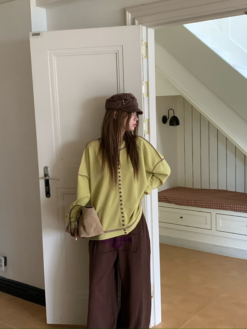 MAISONDEGLORY韓國直郵女士新款人氣真品推薦熱賣休閑衛衣Maison de glory衛衣