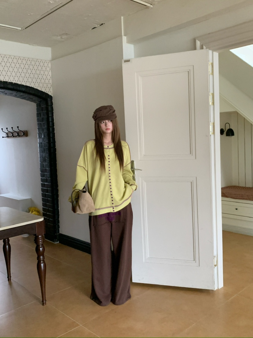 MAISONDEGLORY韓國直郵女士新款人氣真品推薦熱賣休閑衛衣Maison de glory衛衣