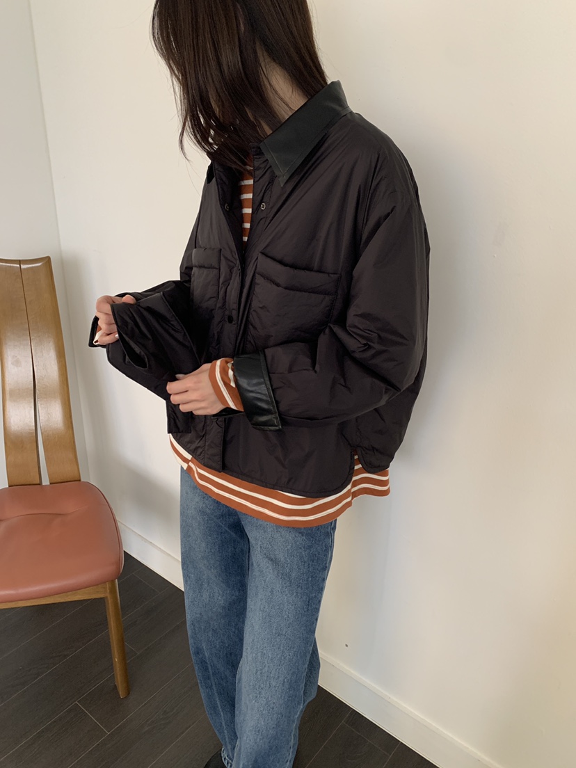 ATHEA韓國代購女士新款時尚休閑真品熱賣人氣推薦短款棉服ATHEA短款棉服