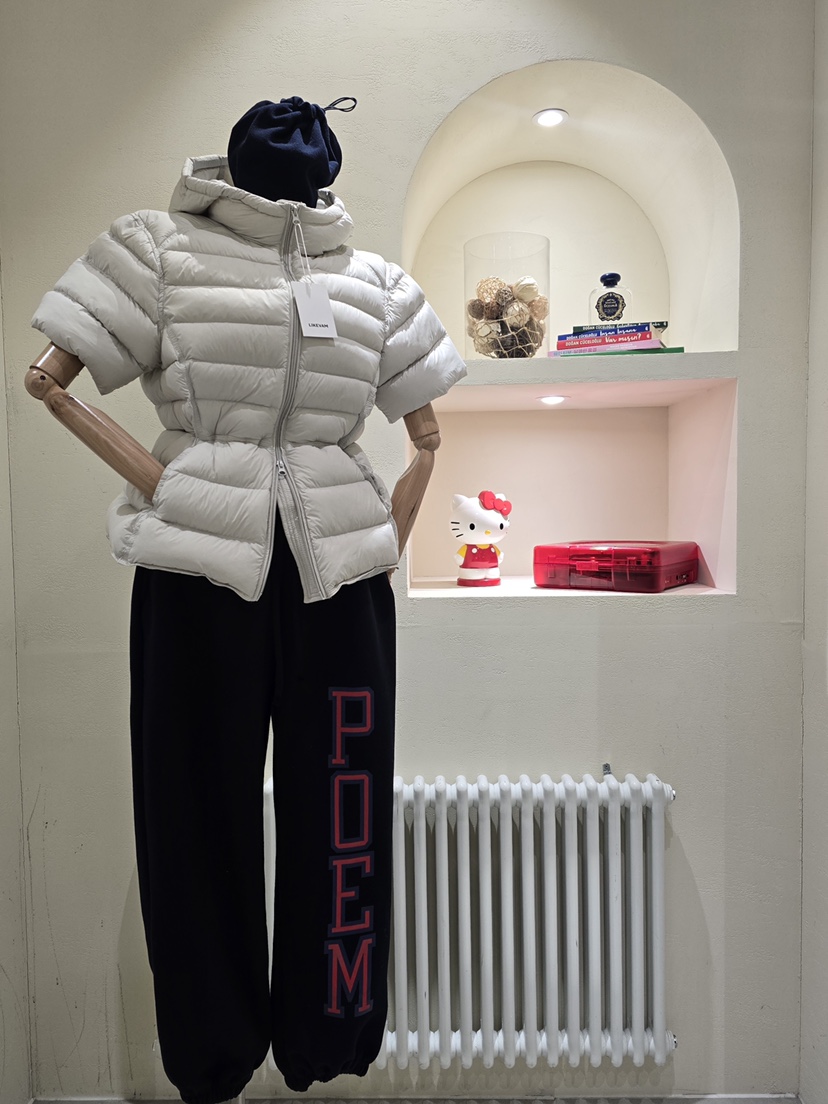LIKEVAM韓國直郵女裝新款時尚休閑推薦真品短款羽絨服絨鴨LIKEVAM短款羽絨服