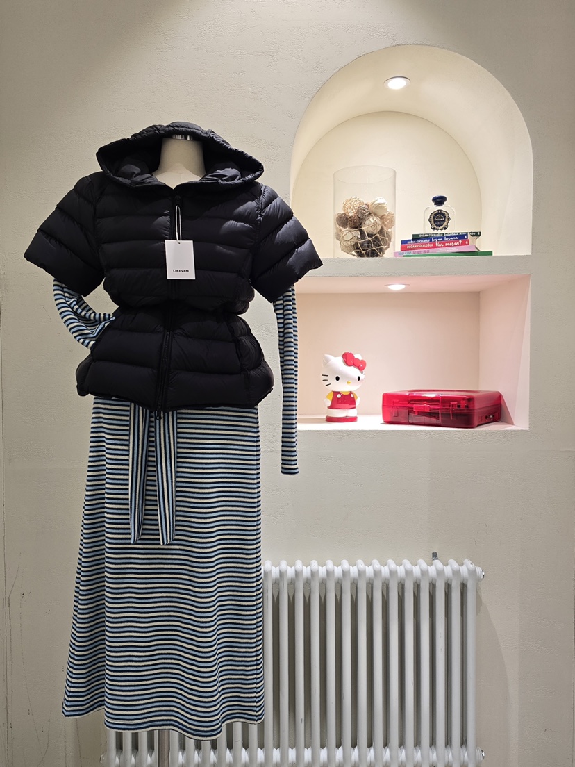 LIKEVAM韓國直郵女裝新款時尚休閑推薦真品短款羽絨服絨鴨LIKEVAM短款羽絨服