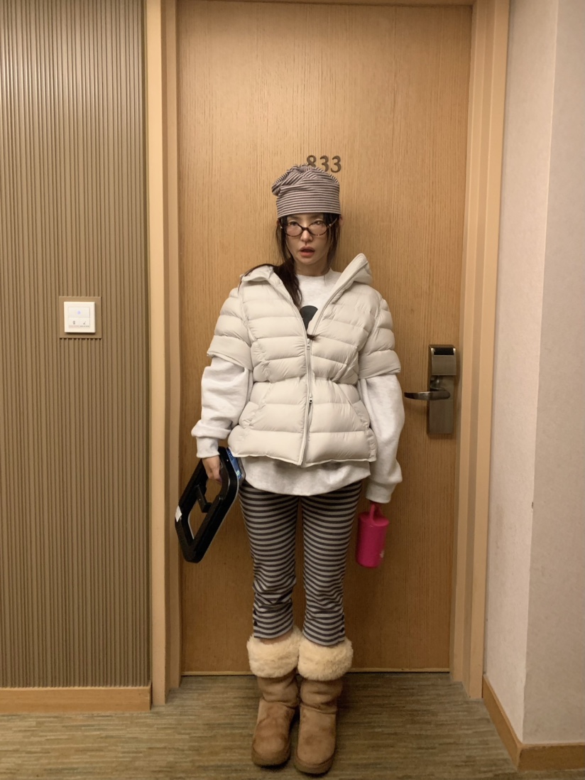 LIKEVAM韓國直郵女裝新款時尚休閑推薦真品短款羽絨服絨鴨LIKEVAM短款羽絨服