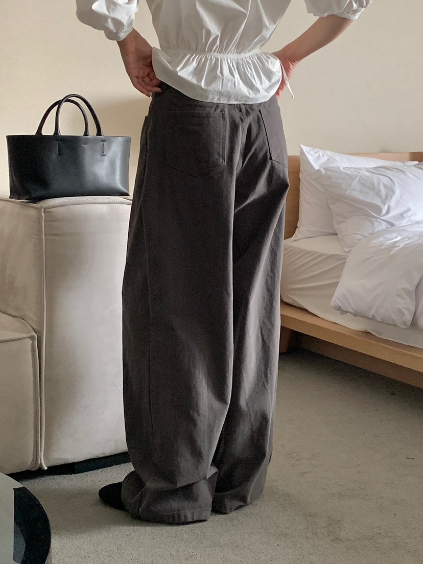 BLEECKER東大門直郵女士新品休閑推薦時尚人氣休閑褲褶裥BLEECKER休閑褲