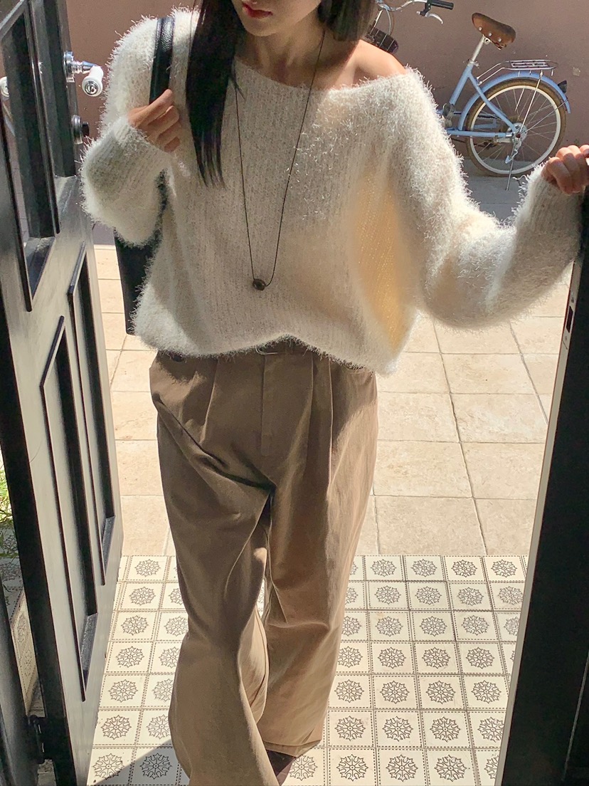 BLEECKER東大門直郵女士新品休閑推薦時尚人氣休閑褲褶裥BLEECKER休閑褲
