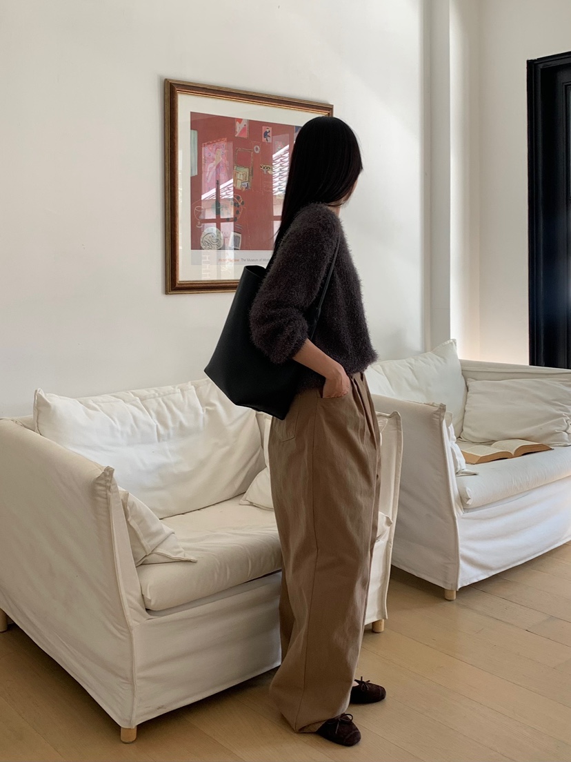 BLEECKER東大門直郵女士新品休閑推薦時尚人氣休閑褲褶裥BLEECKER休閑褲