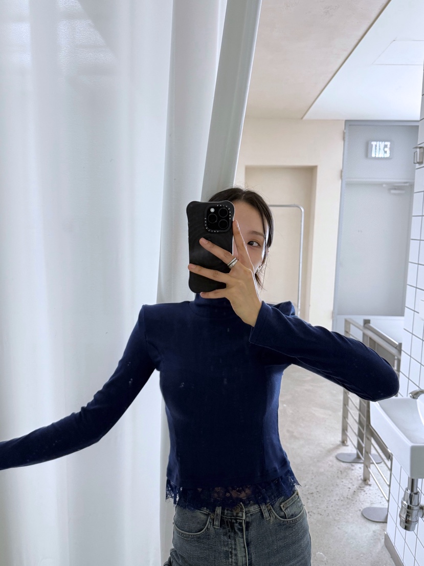AB韓國直郵女士新款休閑人氣推薦時尚真品熱賣長袖T恤AB長袖T恤