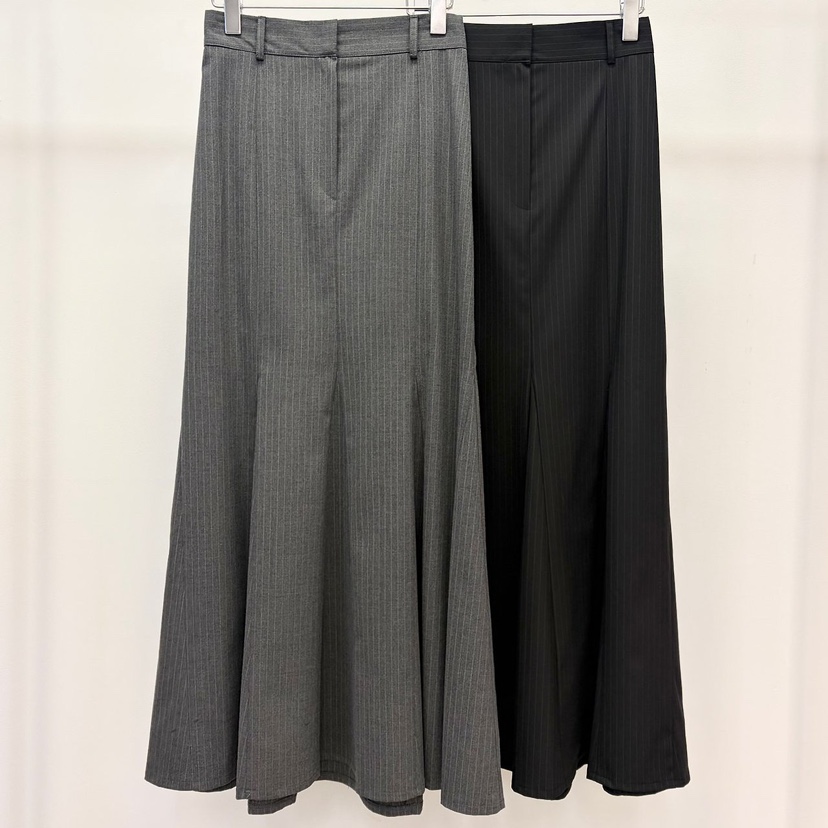 REVE CITE-L東大門實拍女士新品熱賣休閑長裙不含腰帶喇叭REVE CITE-L長裙
