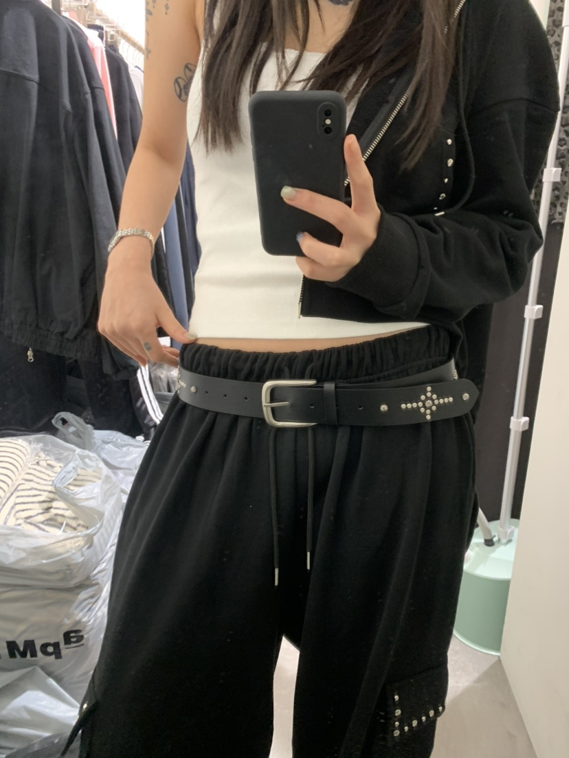 OKIE韓國直郵女裝新款熱賣人氣推薦時尚真品休閑腰帶腰帶OKIE腰帶