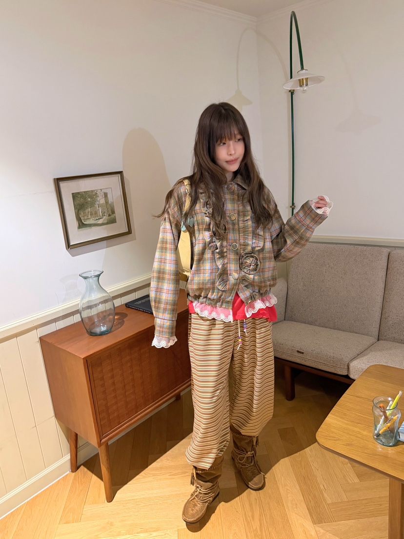 BOUTIQUE-L東大門直郵女士新品熱賣時尚推薦人氣休閑褲字母BOUTIQUE-L休閑褲