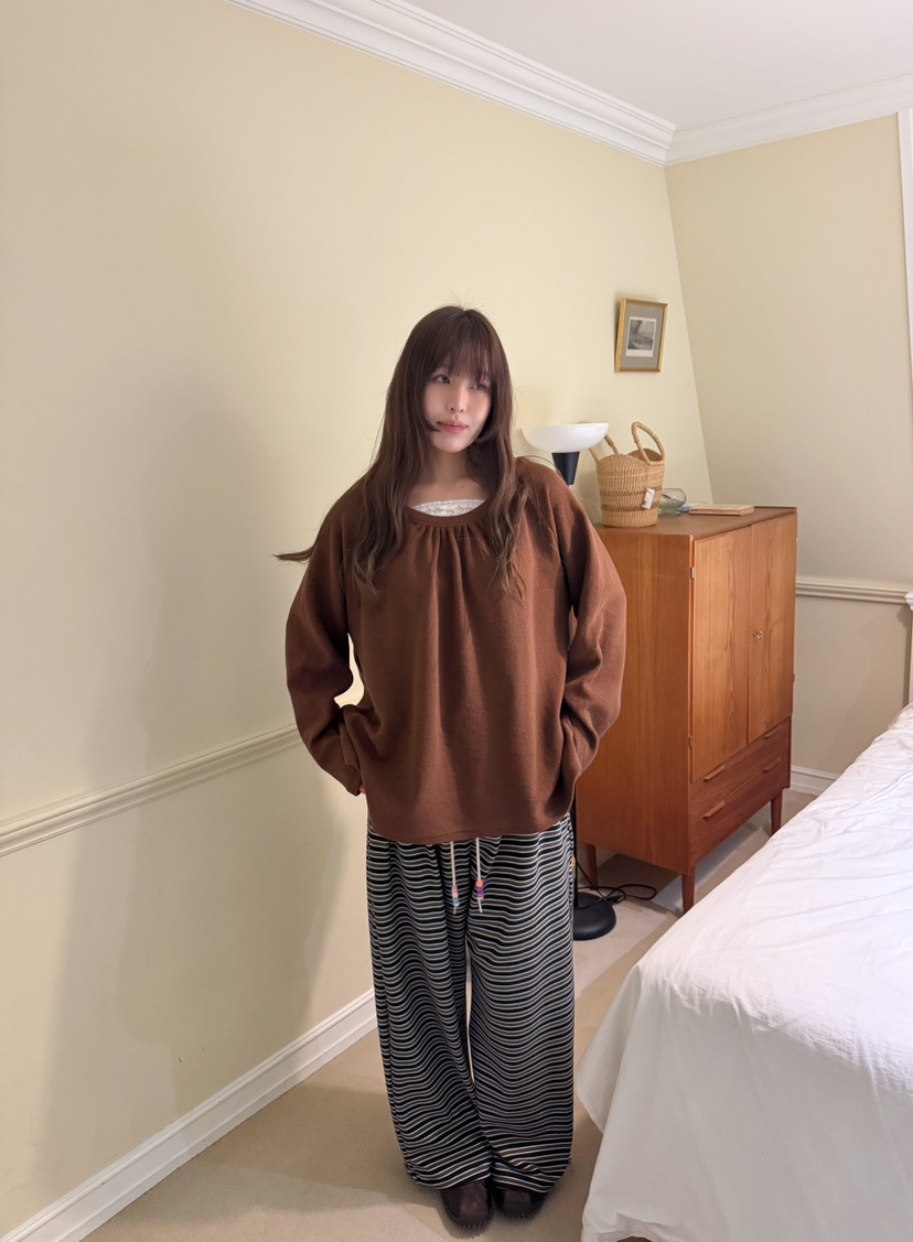 BOUTIQUE-L東大門直郵女士新品熱賣時尚推薦人氣休閑褲字母BOUTIQUE-L休閑褲