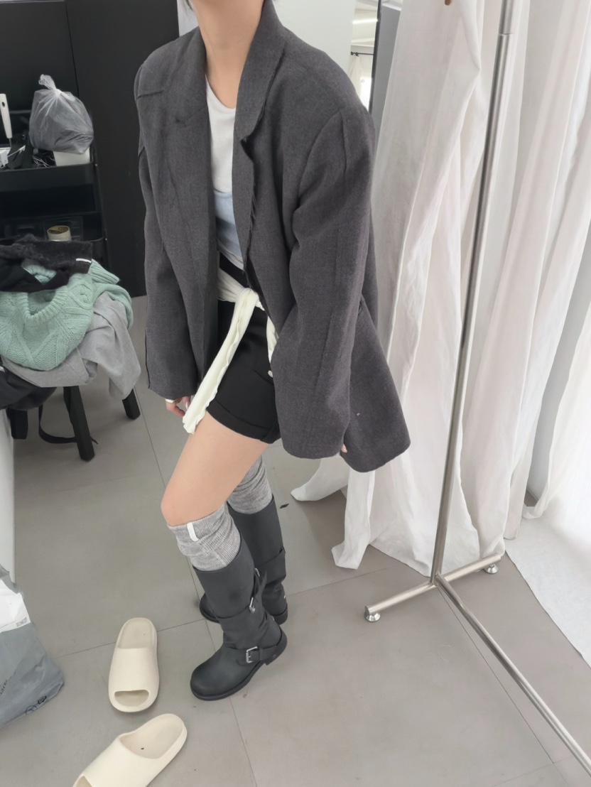 GLITTER韓國直郵女裝新品熱賣人氣休閑真品推薦時尚夾克GLITTER夾克