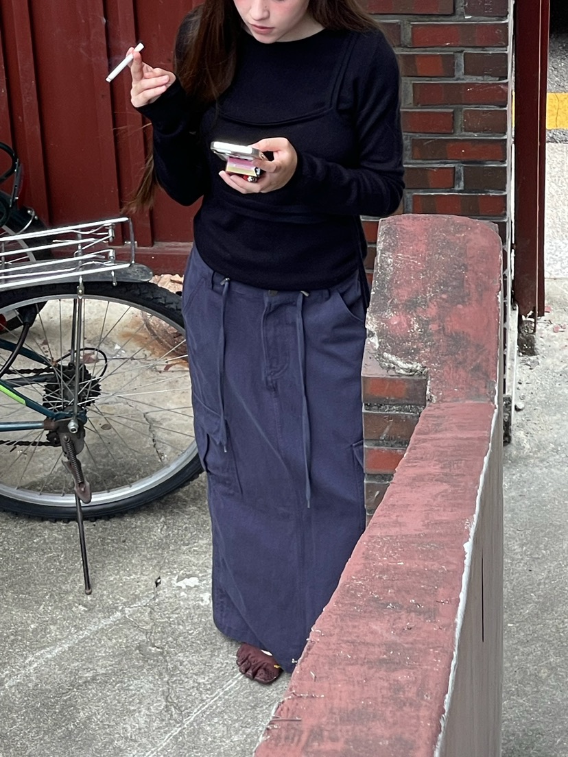 ANOTHER AVENUE韓國直郵女裝新品熱賣休閑人氣時尚推薦長裙ANOTHER AVENUE長裙