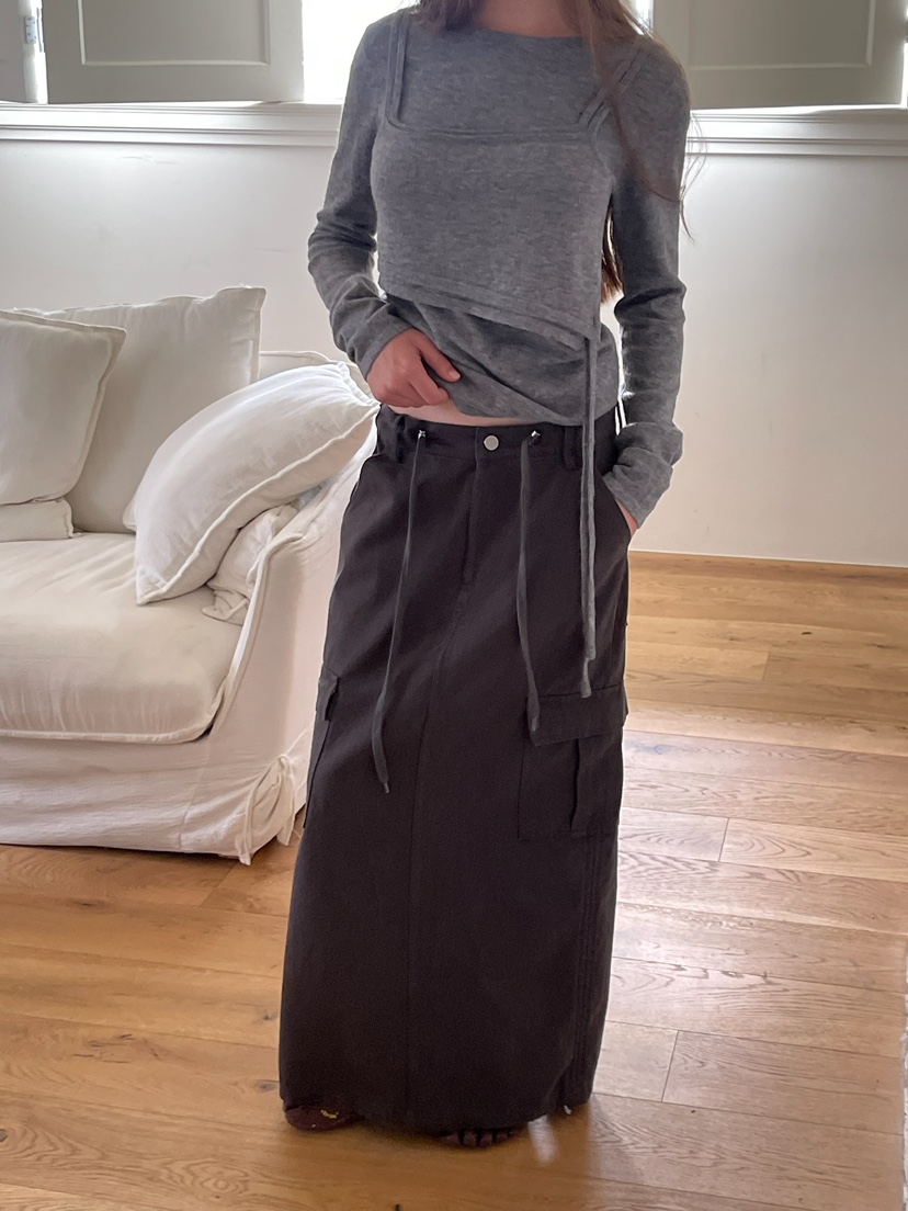 ANOTHER AVENUE韓國直郵女裝新品熱賣休閑人氣時尚推薦長裙ANOTHER AVENUE長裙