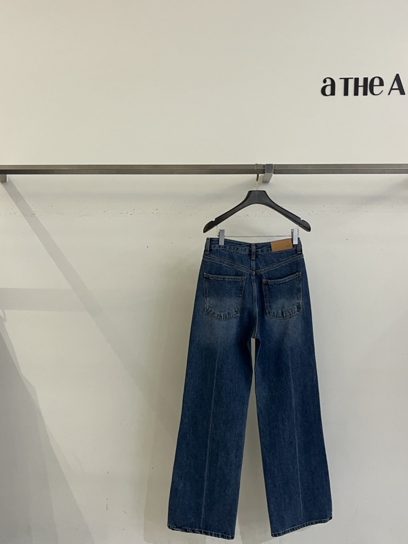 ATHEA東大門直郵女裝新款推薦熱賣休閑真品人氣時尚牛仔褲ATHEA牛仔褲