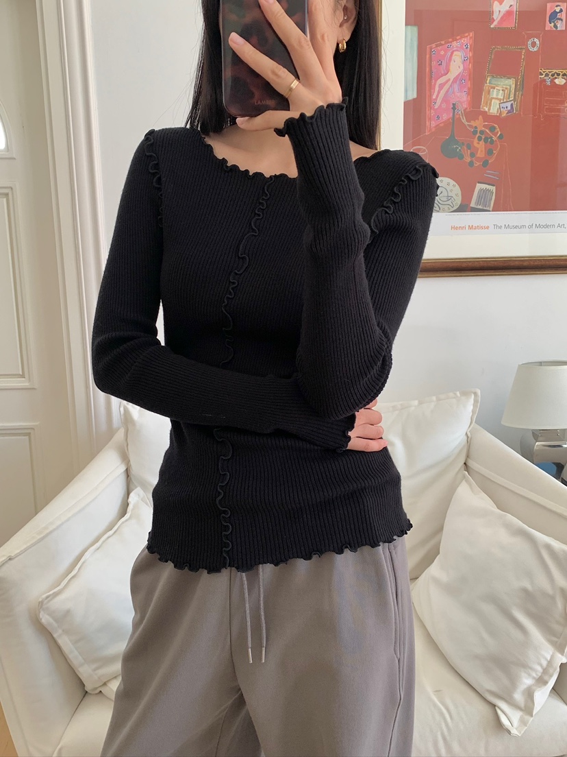 BLEECKER東大門代購女士新款人氣熱賣休閑真品時尚長袖T恤BLEECKER長袖T恤