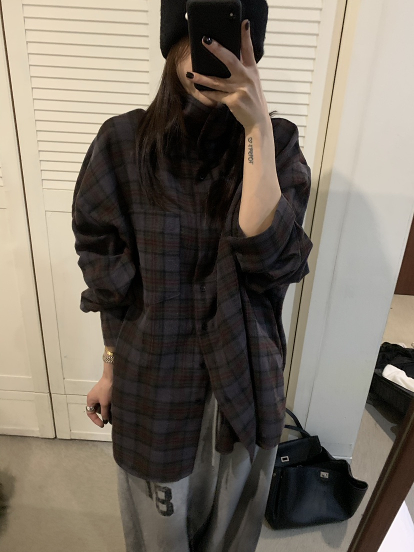OKIE韓國代購女裝新款休閑時尚真品人氣推薦熱賣襯衫蕾絲衫OKIE襯衫/蕾絲衫