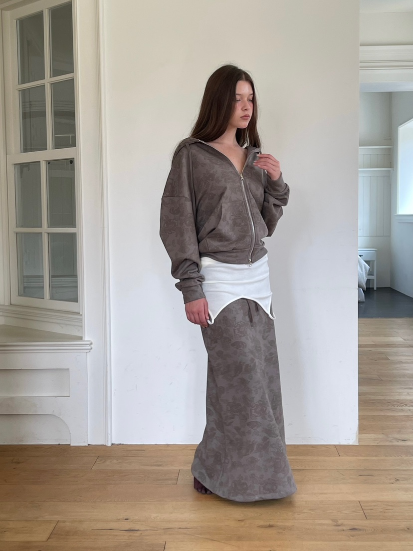ANOTHER AVENUE東大門代購女士新品人氣熱賣休閑長裙花朵ANOTHER AVENUE長裙