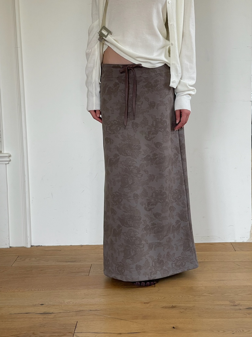 ANOTHER AVENUE東大門代購女士新品人氣熱賣休閑長裙花朵ANOTHER AVENUE長裙
