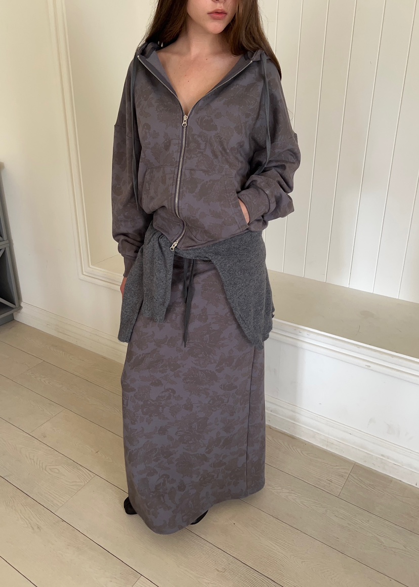 ANOTHER AVENUE東大門代購女士新品人氣熱賣休閑長裙花朵ANOTHER AVENUE長裙