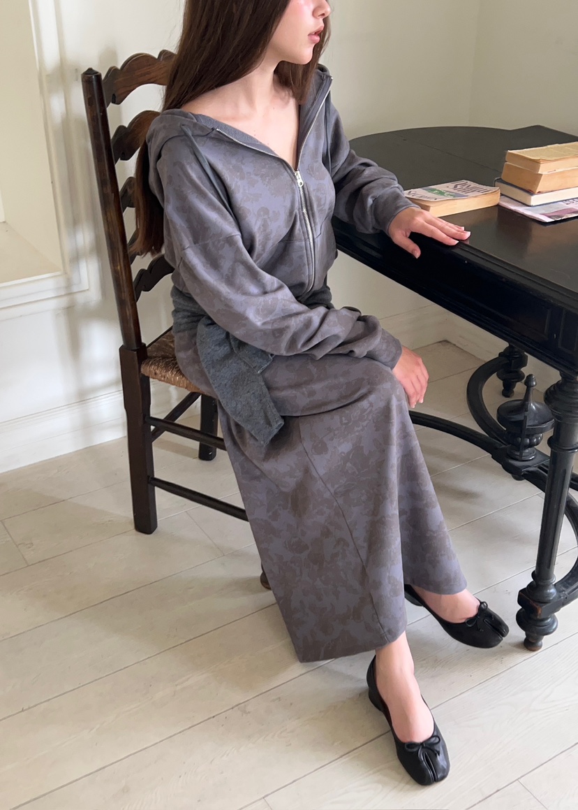 ANOTHER AVENUE東大門代購女士新品人氣熱賣休閑長裙花朵ANOTHER AVENUE長裙