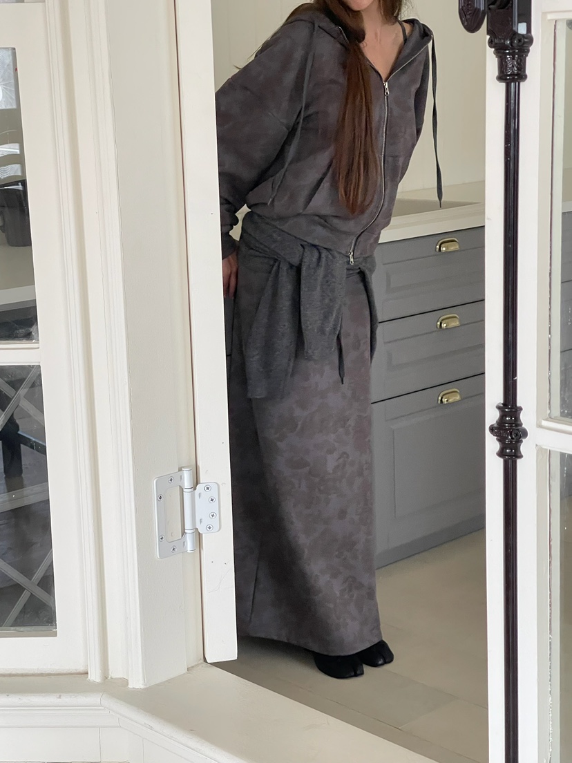 ANOTHER AVENUE東大門代購女士新品人氣熱賣休閑長裙花朵ANOTHER AVENUE長裙