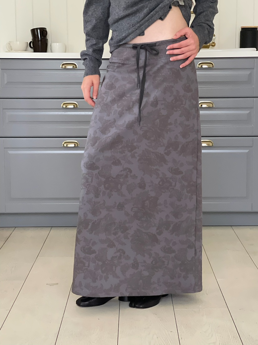 ANOTHER AVENUE東大門代購女士新品人氣熱賣休閑長裙花朵ANOTHER AVENUE長裙