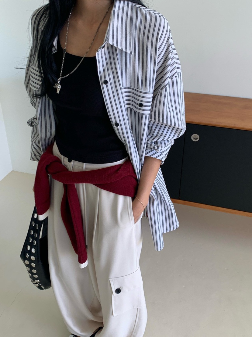 REVE CITE-L韓國直郵女士新款休閑真品時尚推薦休閑褲工裝REVE CITE-L休閑褲