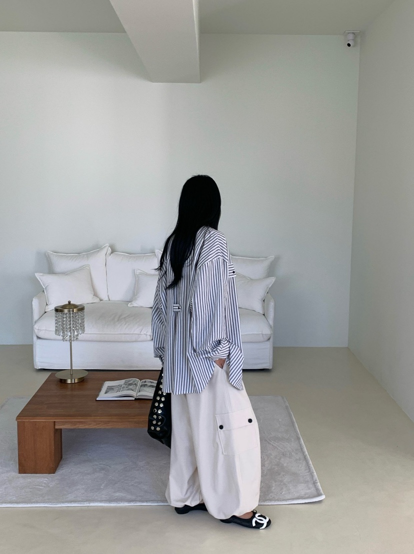 REVE CITE-L韓國直郵女士新款休閑真品時尚推薦休閑褲工裝REVE CITE-L休閑褲
