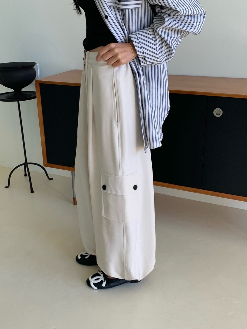 REVE CITE-L韓國直郵女士新款休閑真品時尚推薦休閑褲工裝REVE CITE-L休閑褲