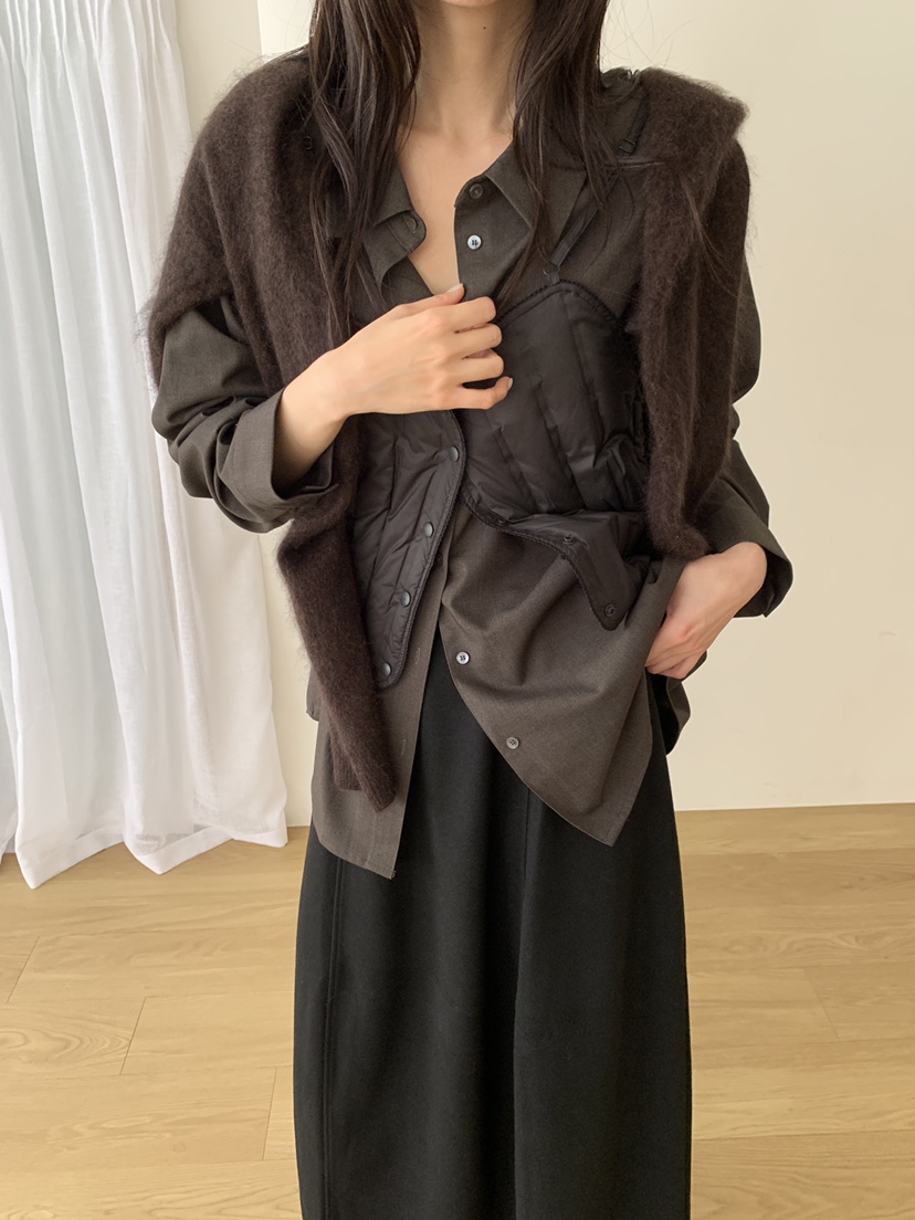 ATHEA東大門直郵女裝新款真品推薦休閑襯衫蕾絲衫不含內搭ATHEA襯衫/蕾絲衫圖色2