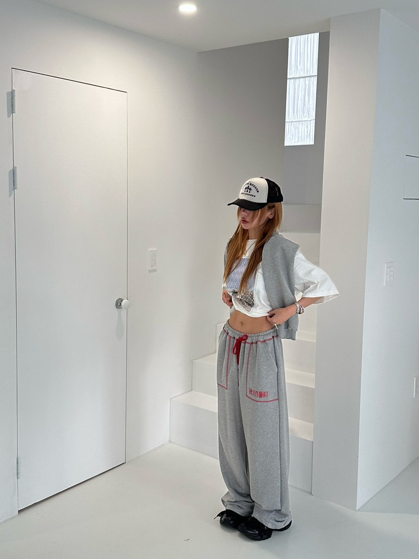 ZEROZERO東大門代購女士新品真品休閑時尚人氣休閑褲刺繡ZEROZERO休閑褲