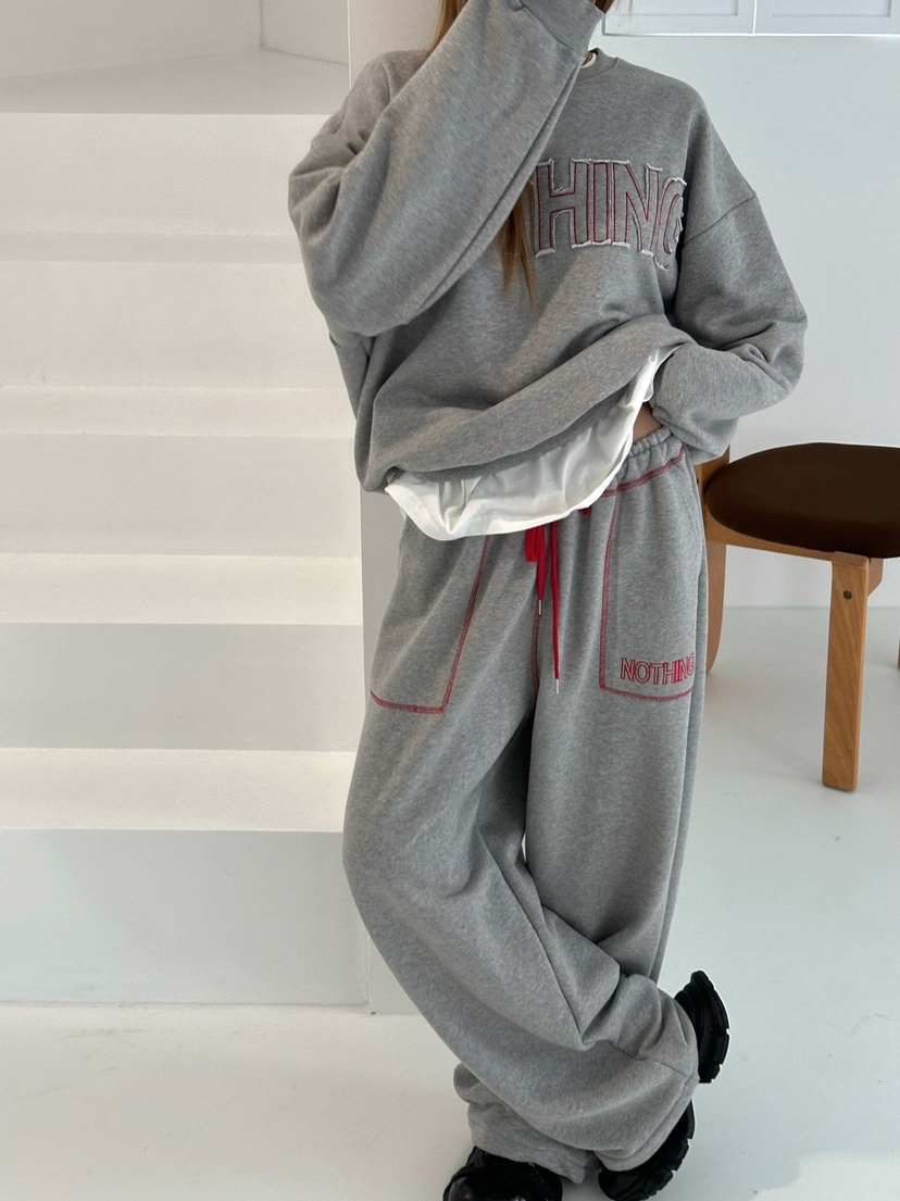 ZEROZERO東大門代購女士新品真品休閑時尚人氣休閑褲刺繡ZEROZERO休閑褲