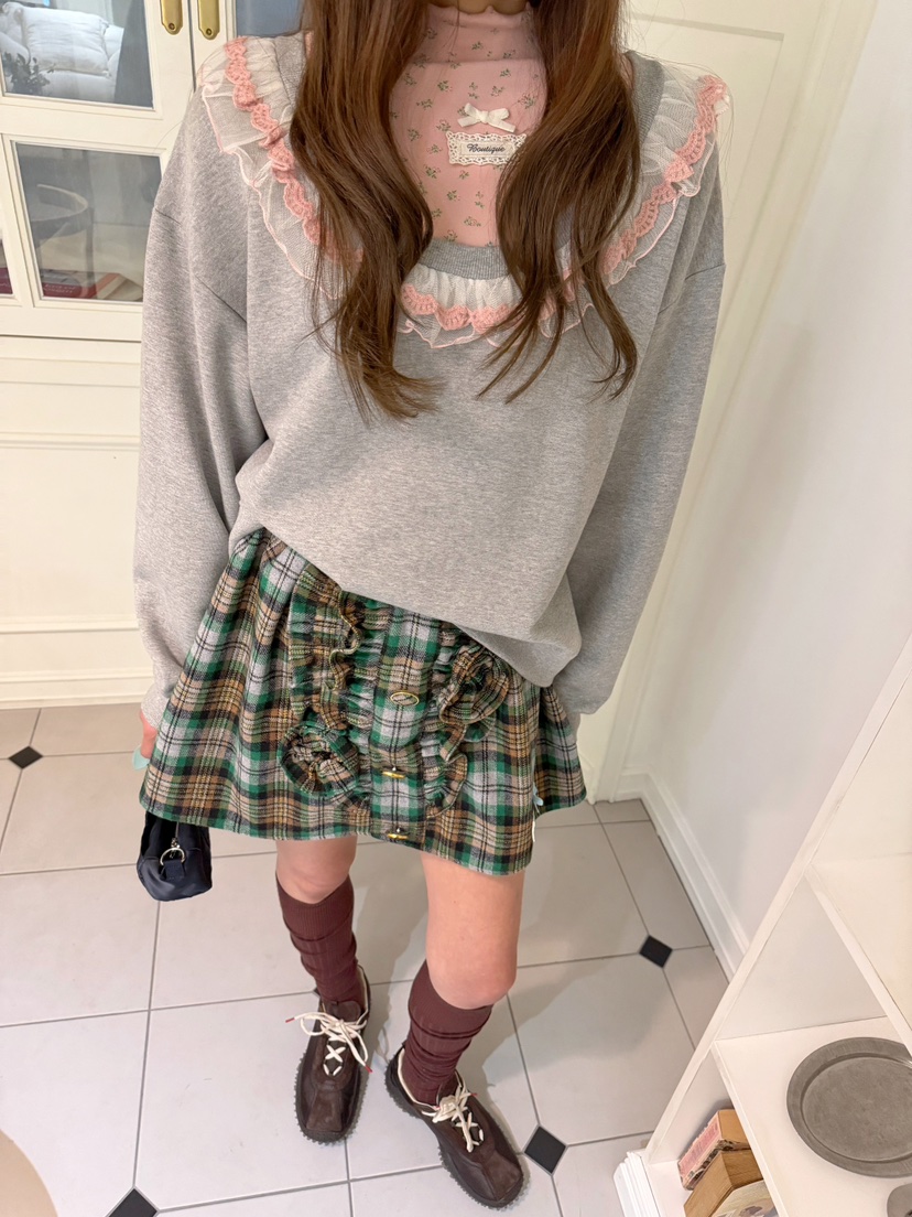 BOUTIQUE-L東大門直郵女裝新款休閑推薦人氣熱賣時尚衛衣BOUTIQUE-L衛衣圖色2