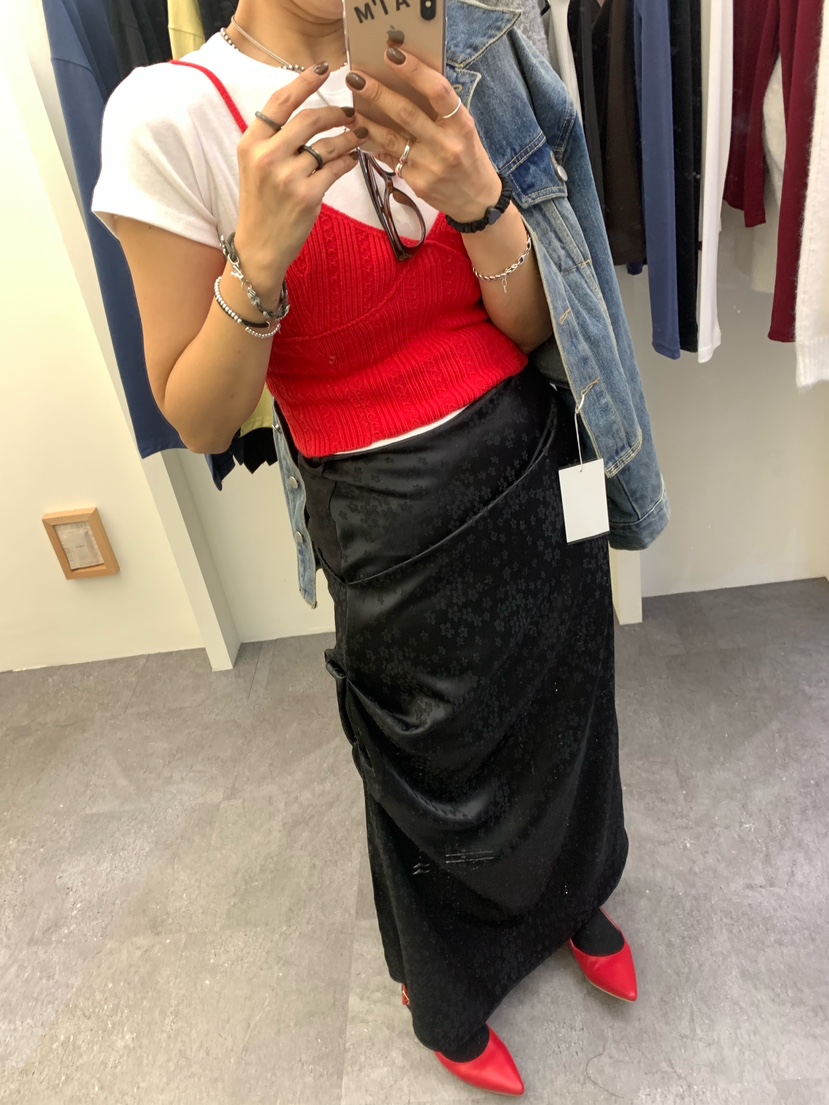 A I M韓國代購女士新品熱賣人氣真品時尚休閑推薦長裙A I M長裙