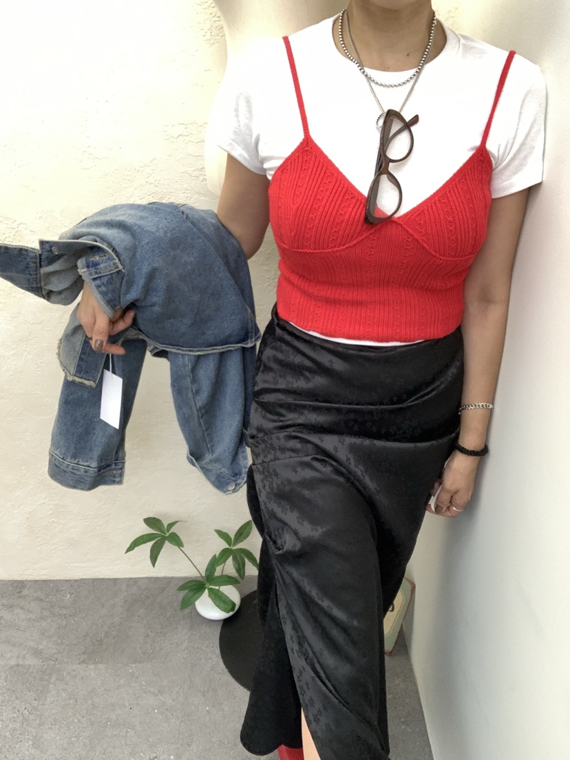 A I M韓國代購女士新品熱賣人氣真品時尚休閑推薦長裙A I M長裙