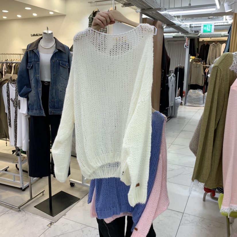 空韓國代購女裝新品推薦熱賣休閑時尚人氣真品針織衫Sagebrush針織衫圖色2
