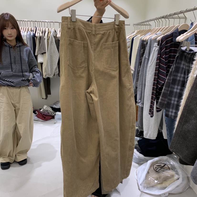 YUNBAL東大門實拍女士新款休閑推薦真品時尚休閑褲不含腰帶YUNBAL休閑褲