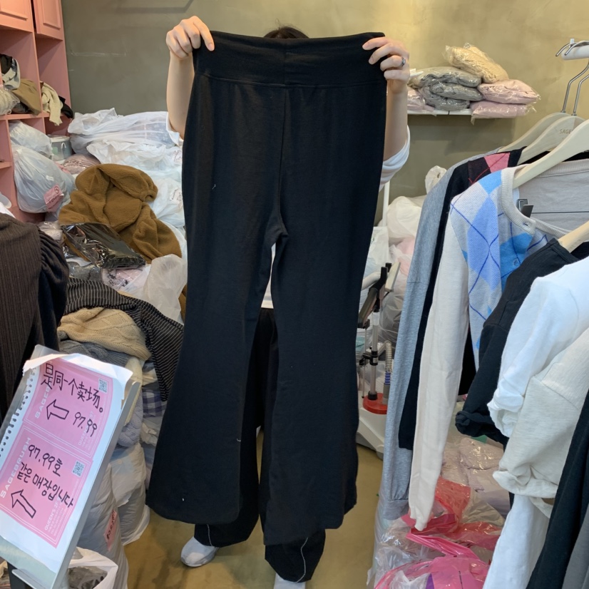 空東大門直郵女裝新品熱賣人氣休閑推薦真品休閑褲喇叭褲Sagebrush休閑褲