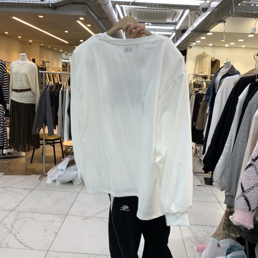 空東大門實拍女士新品真品熱賣推薦時尚人氣休閑長袖T恤Sagebrush長袖T恤