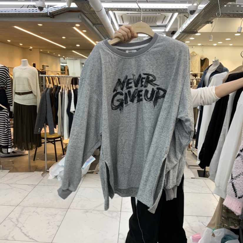 空東大門實拍女士新品真品熱賣推薦時尚人氣休閑長袖T恤Sagebrush長袖T恤圖色2