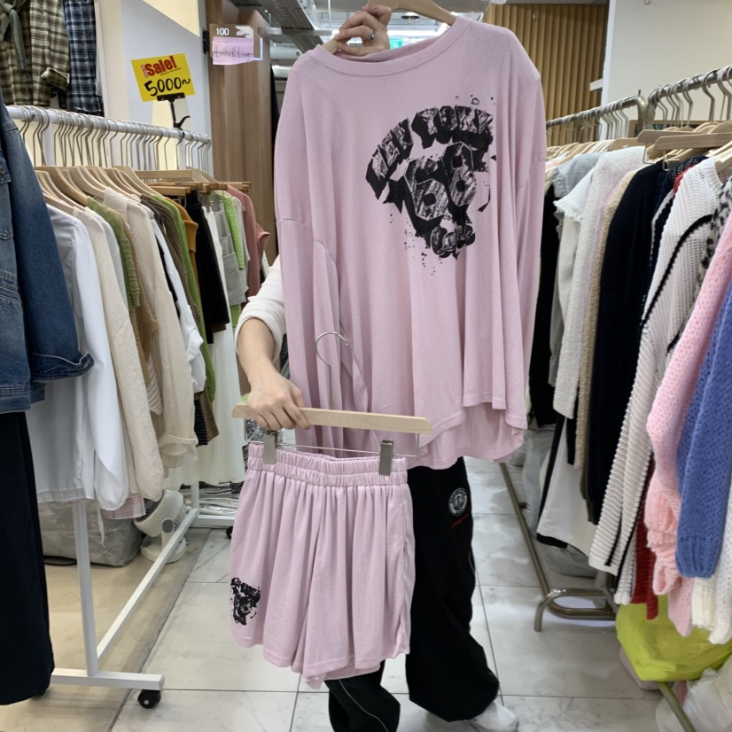 空韓國直郵女士新款休閑熱賣時尚推薦真品人氣套裝Sagebrush套裝圖色1