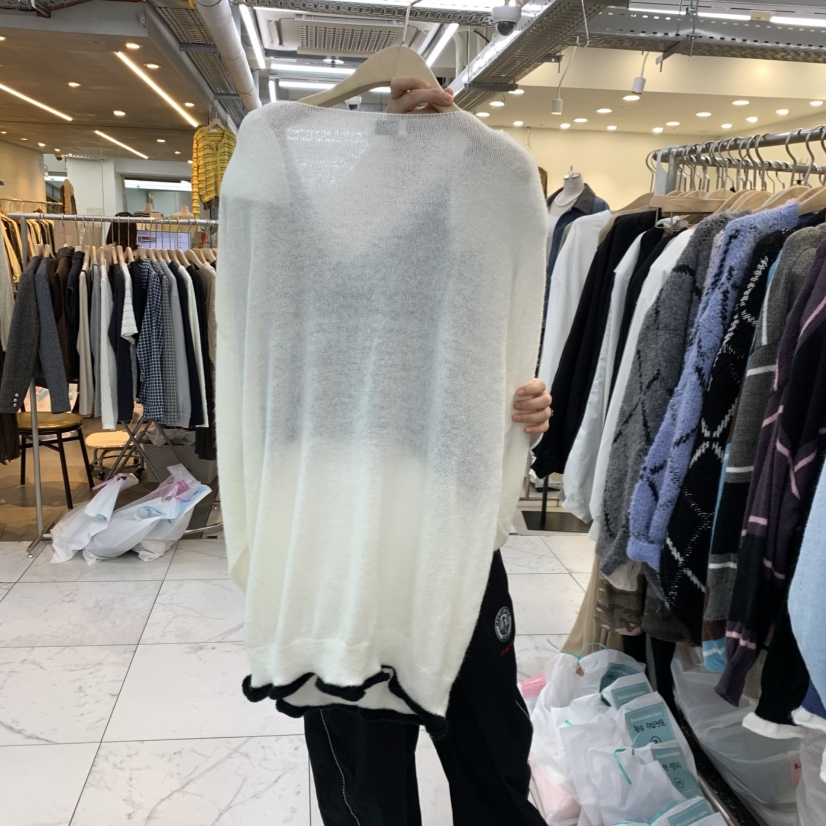 空東大門代購女士新品真品熱賣推薦休閑時尚針織衫假兩件Sagebrush針織衫