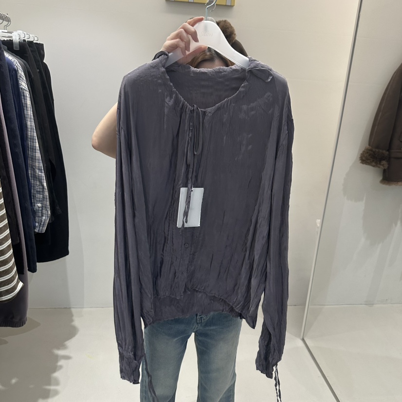 ALTER韓國代購女士新品人氣真品時尚休閑熱賣推薦襯衫蕾絲衫Alter襯衫/蕾絲衫圖色2