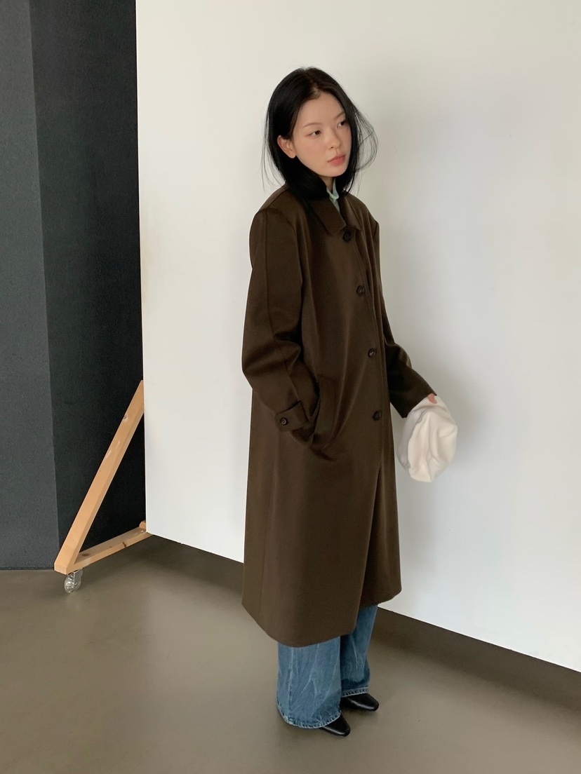 LOVEMYSANTA韓國代購女裝新品人氣推薦熱賣真品時尚長款風衣LOVEMYSANTA長款風衣