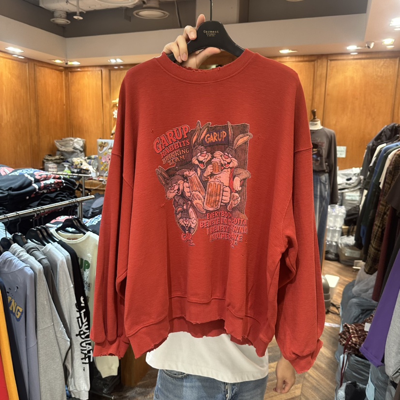 GARMENT-P東大門實拍女士新品休閑推薦真品熱賣人氣衛衣GARMENT衛衣圖色1